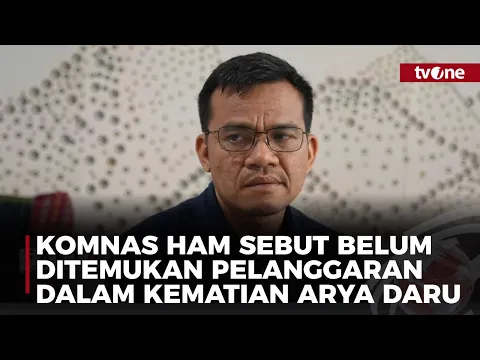 Komnas HAM Sebut Belum Ada Bukti Baru Kasus Arya Daru yang Berindikasi Keterlibatan Orang Lain