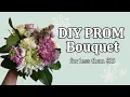 DIY Prom Flowers Bouquet for 14 aleexischristine