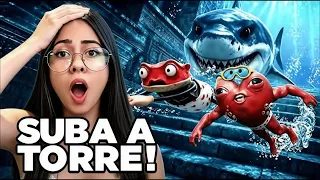 SOBREVIVA NESSA TORRE DO TUBARÃO… DEU RUIM 😱 (NÃO CHORAXX)