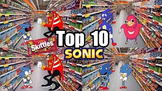 SONIC Skittles Meme Top Ten SONIC Tails Metal Sonic Ugandan Knuckles Meme - Meme Mentom
