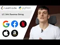 LeetCode 344 Reverse String Python