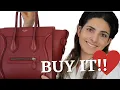 WHY YOU SHOULD BUY THE CELINE LUGGAGE TOTE IN THE MICRO SIZE I REVIEW TRY ON PRICE