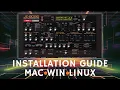 JE-8086 Setup Installation - macOS Windows and Linux