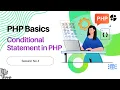 PHP Conditional Statements if if-else else-if switch Case Explained