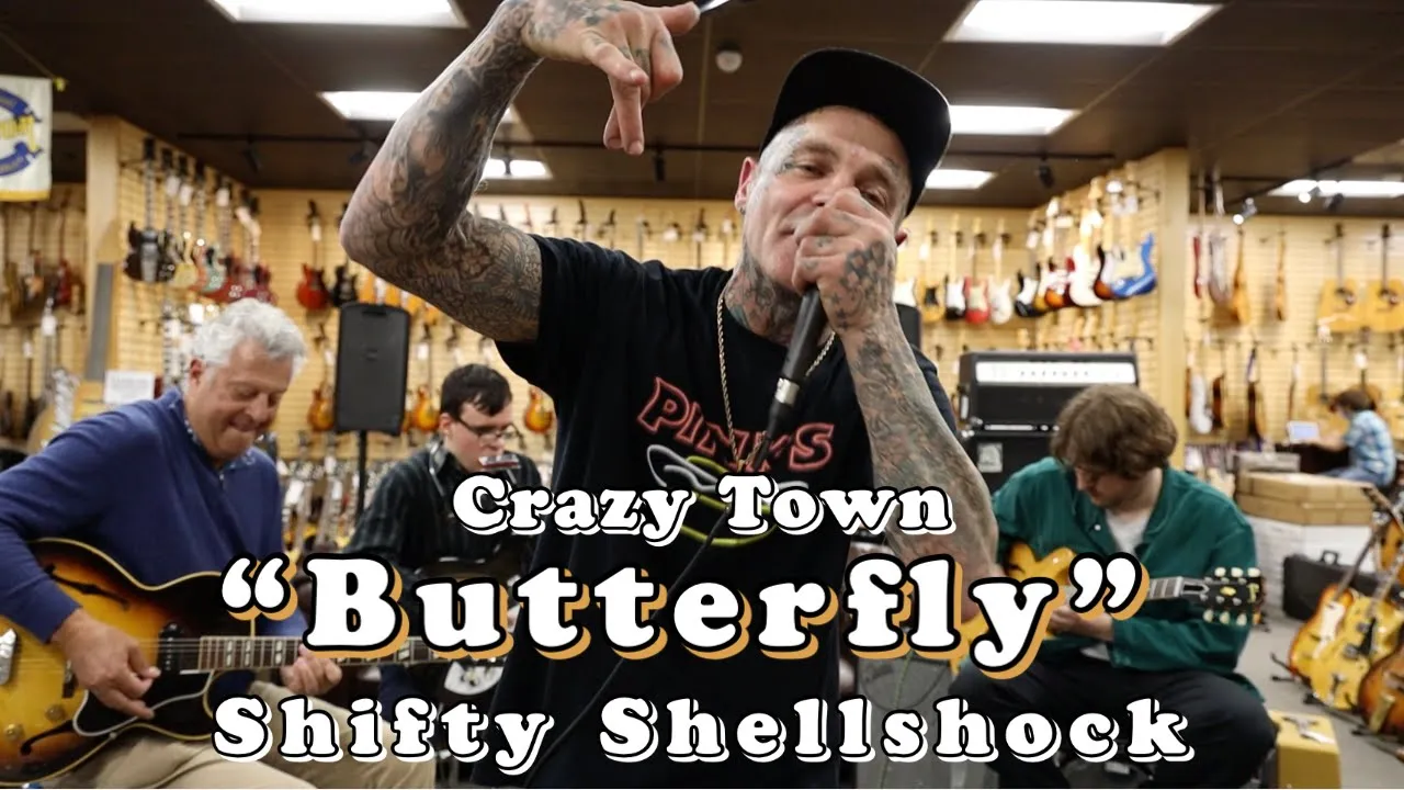 Shifty Shellshock (Crazy Town) - "Butterfly" LIVE