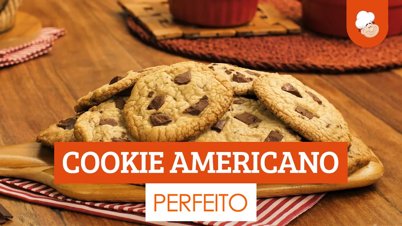 COOKIE AMERICANO PERFEITO RECEITAS TUDOGOSTOSO