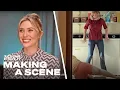 How Elizabeth Olsen Lesli Linka Glatter Staged the Axe Scene From Love Death I Making A Scene