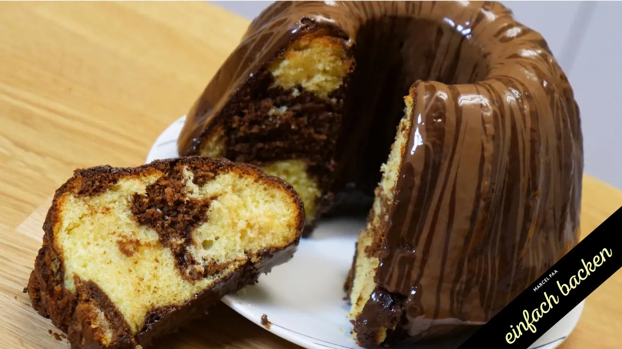 Saftigen Marmor Gugelhupf selber machen 😍 - Der Klassiker - Guglhupf Rezept. 