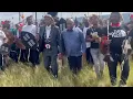 Lagu INkosi yesizwe SakwaButhelezi uZuzifa Maphikela ubehambele kwaCeza lapho kuzoqala khona iMayini.