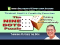 Nine Dots Puzzle - Thinking Outside the Box a creativity exercise