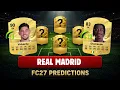 Real Madrid FC27 RATINGS ft Valverde Bernardo Silva Diomande