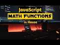 JavaScript Math Functions In HAUSA