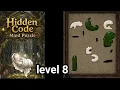 hidden Code Mind Puzzle Level 8 walkthrough solution