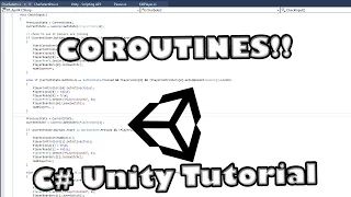 Unity C Coroutine Basic Timer Tutorial