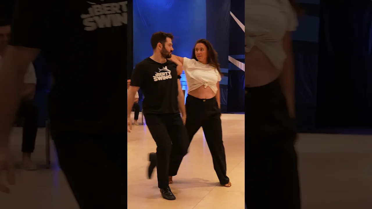 West Coast Swing Dance Improv - Ben Morris & Torri Zzaoui