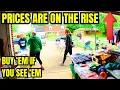 THE PRICES OF YARD SALE ITEMS KEEP GOING UP AND UP
