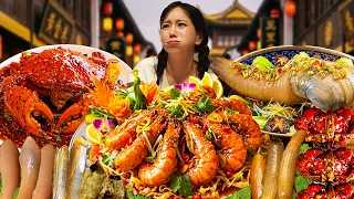 상하이 투어 최종편 🦀 진귀한 해산물 총집합 !! Tried Shanghai’s RAREST Seafood Ssoyoung ASMR