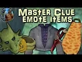 Master clue Emote clues - Harder-to-get items needed