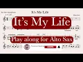 Download Lagu It’s My Life - Bon Jovi | Play along for Alto sax