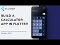 Build a calculator app in Flutter - Speed Code