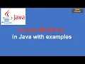 27 Java Tutorial Access Modifiers in Java Public Protected Private and Default Zest Prime