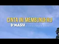Download Lagu D'MASIV - Cinta Ini Membunuhku | Lirik