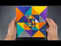How to Draw Patterns Geometric Shapes Combining Rectangles Right Triangles Agile Blueprint 1