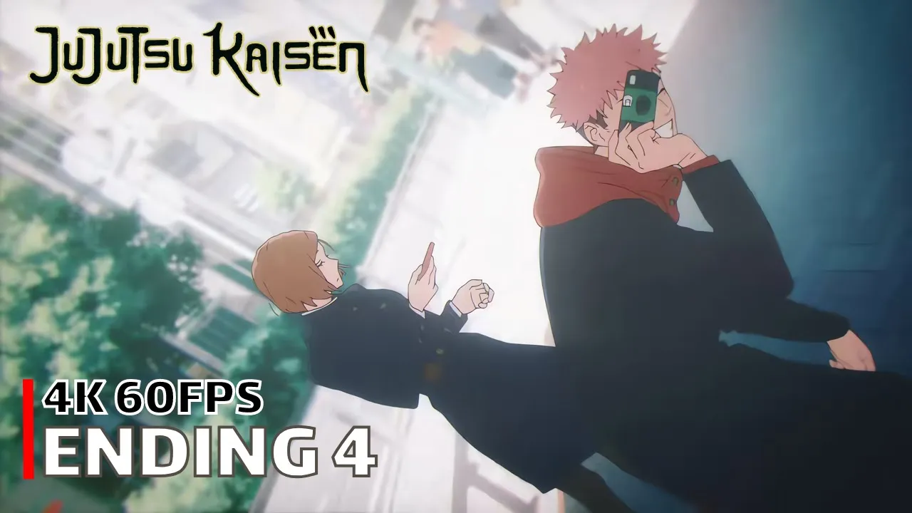 Jujutsu Kaisen - Ending 4 【more than words】 4K 60FPS Creditless | CC