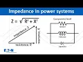 Impedance in power systems explained Eaton PSEC