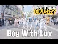 Download Lagu [HERE?] BTS - Boy With Luv (feat. Halsey) | DANCE COVER | KPOP IN PUBLIC
