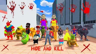 FRANKLIN PLAY HIDE AND KILL IN INDIAN BIKE DRIVING 3D