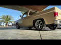 83 c10 Squarebody shortbed flowmaster 40 series single side exhaust