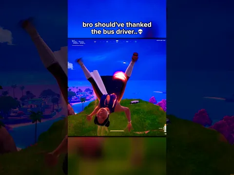 BRO FORGOT TO THANK THE BUS DRIVER
