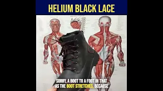 Step up your work game with these badass Helium black lace-up, zip-up composite toe boots! 💪👢
