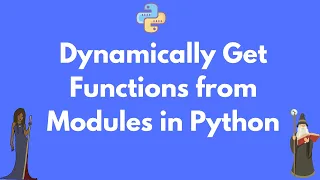 Call a Python module function using a string with its name