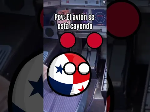 Cuando el avión se está cayendo #shorts #polandball #humor