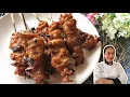 Download Lagu Pork BBQ • Thai Style Pork Skewer Recipe • Moo Ping |ThaiChef Food