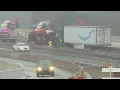 Crash cleared after shutting down southbound I-35 in northeast OKC