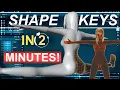 Blender 2 82 Everything About Shape-Keys In 2 Minutes
