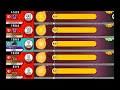 Taiko no Tatsujin Anata to Turattatta♪ [All scores and difficulty levels played simultaneously]