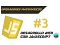 Operadores Matematicos Desarrollo Web con JavaScript