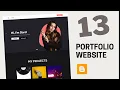 How To Design A Responsive Portfolio Website Using HTML CSS JavaScript Part 13