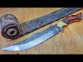 Download Lagu Knife Making: A large Knife From a Truck Spring