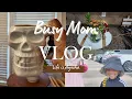 Busy Mom Vlog Trunk or Treat Painting Pumpkins with Kids Halloween Family Fun