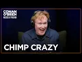 Conan s Wife Compares Him To A Chimpanzee Conan O Brien Needs A Friend