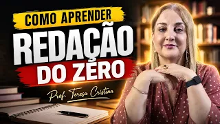 Como fazer uma redação do zero! Acabe com a "Síndrome da Folha em Branco". Aula imperdível!