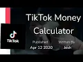 TIKTOK MONEY CALCULATOR