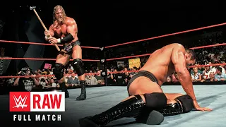 FULL MATCH The Rock Vs Triple H Raw August 19 2002 