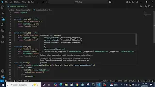 Python Asyncio Exception Handling Basics
