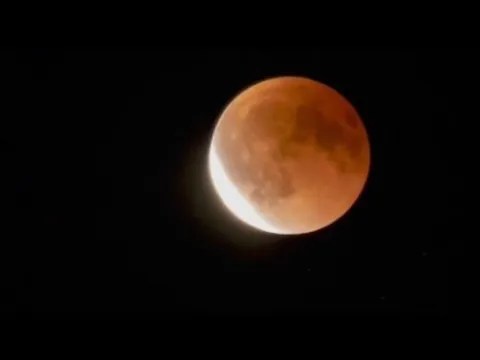 Near total lunar eclipse happening on Thursday evening. Here's how to watch.